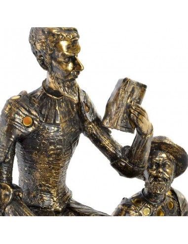 FIGURA DON QUIJOTE Y SANCHO PANZA 31X18