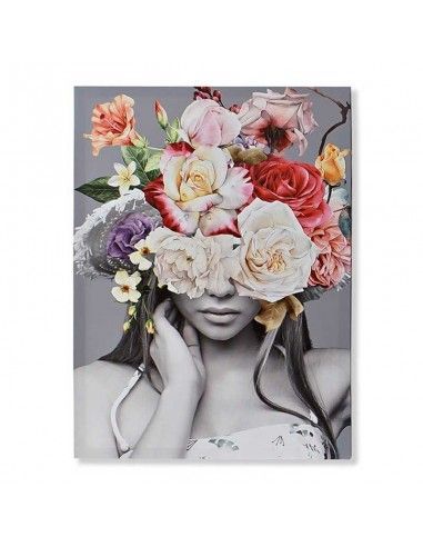 SET DOS CUADROS LIENZO MUJER MARILYN AUDREY 70x50