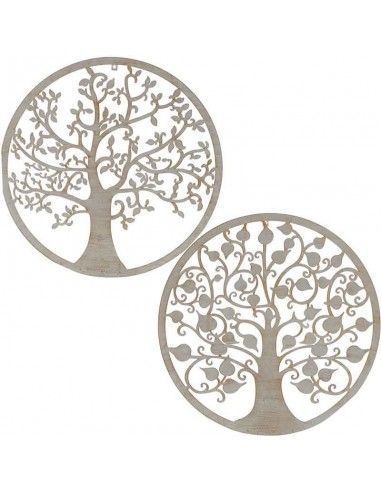 DECORATIVO PARED METAL ARBOL 60x60