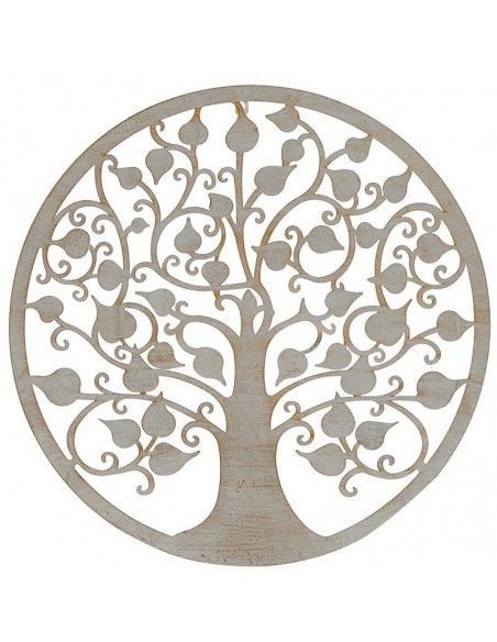 DECORATIVO PARED METAL ARBOL 60x60