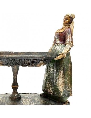 CENTRO MEDIEVAL HOMBRE Y MUJER 25X32