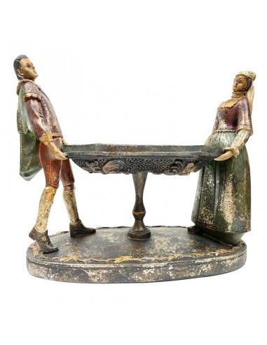 CENTRO MEDIEVAL HOMBRE Y MUJER 25X32