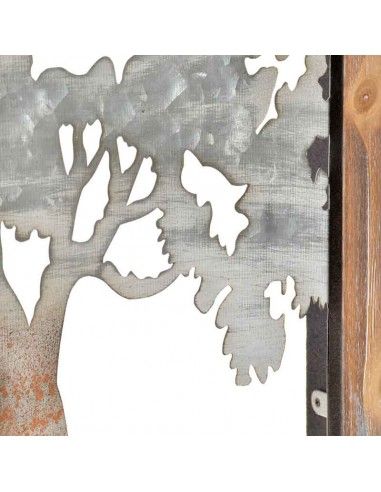 DECORATIVO PARED METAL ARBOL 46x117