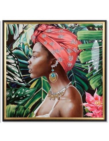 CUADROS MUJER AFRICANA 63.5x63.5