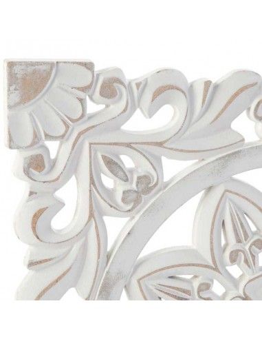 PLACA - PANEL MADERA CALADO BLANCO...