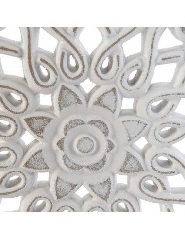 PLACA - PANEL MADERA CALADO BLANCO...