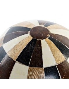 BOLA DE BAMBU RESINA MARRON... 2
