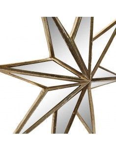 ESPEJO ESTRELLA ORO 36X36 2