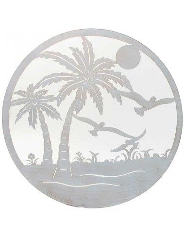 SET  DECORATIVO PARED PALMERA 40 CM