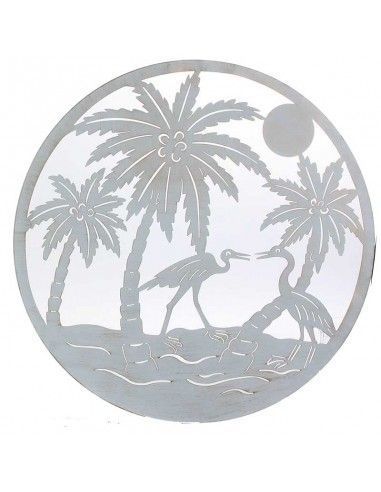 SET  DECORATIVO PARED PALMERA 40 CM