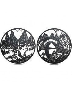 DECORATIVO PARED MONTAÑA 98 cm