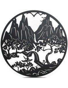 DECORATIVO PARED MONTAÑA 98 cm 2