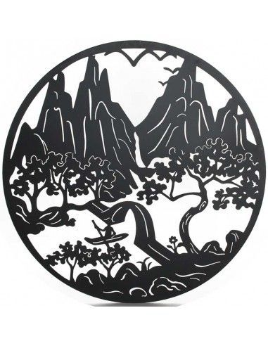 DECORATIVO PARED MONTAÑA 98 cm