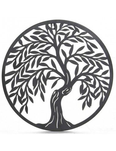 DECORATIVO PARED METAL ARBOL 40x40...