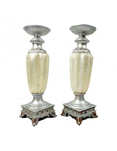 SET CANDELABRO  NACAR SET DE DOS