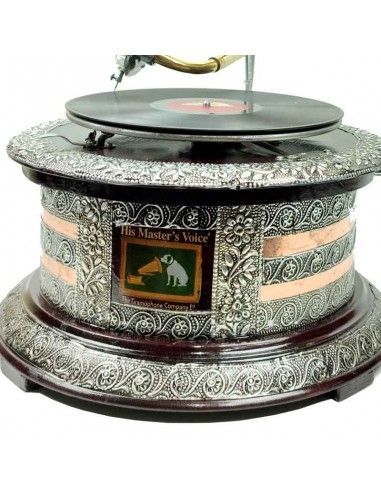 GRAMOFONO ANTIGUO CON BOCINA 70x37