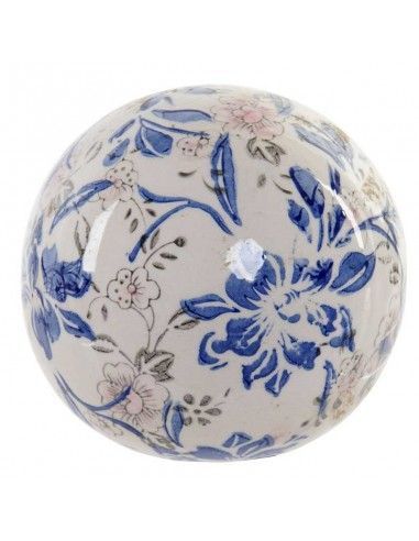BOLA DE DECORACION FLORAL 12 CM
