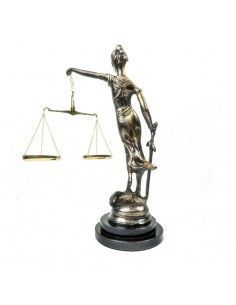 FIGURA DE DIOSA JUSTICIA 39X27 2