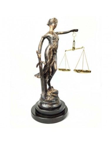 FIGURA DE DIOSA JUSTICIA 39X27