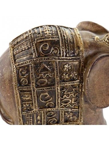 FIGURA ELEFANTE DORADO 17.5x17.5