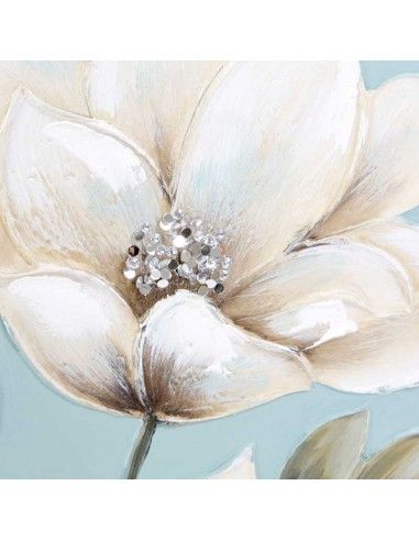 CUADRO FLORES SET DE DOS 70x50