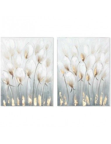 CUADRO TULIPAN SET DE DOS 40x30