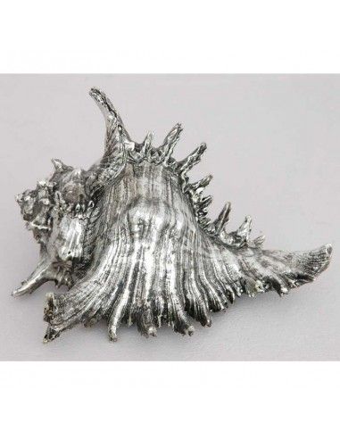 FIGURA CARACOLA PLATA SILVER REINA 13x19