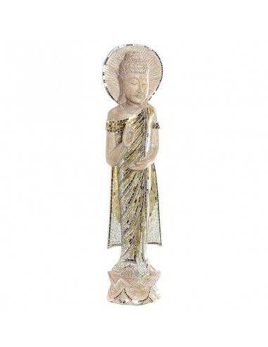FIGURA BUDA DE PIE BEIGE 100x24