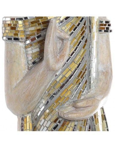 FIGURA BUDA DE PIE BEIGE 100x24