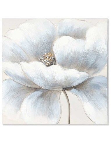SET DE DOS CUADROS FLOR AZUL 50X50