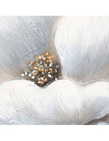 SET DE DOS CUADROS FLOR AZUL 50X50