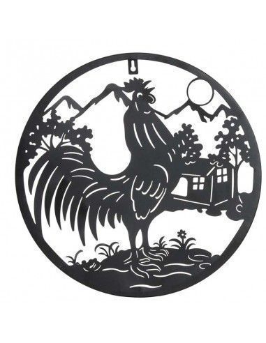 GALLO SET DE DOS DECORACION  PARED 40 CM
