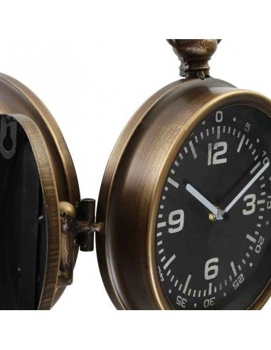 RELOJ DE PARED DOBLE CARA 28x30