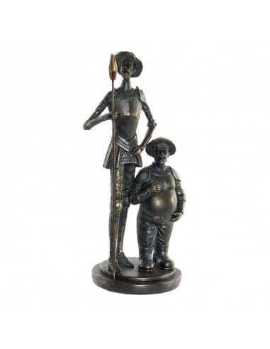FIGURA DON QUIJOTE Y SANCHO PANZA 40x14