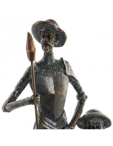FIGURA DON QUIJOTE Y SANCHO PANZA 40x14