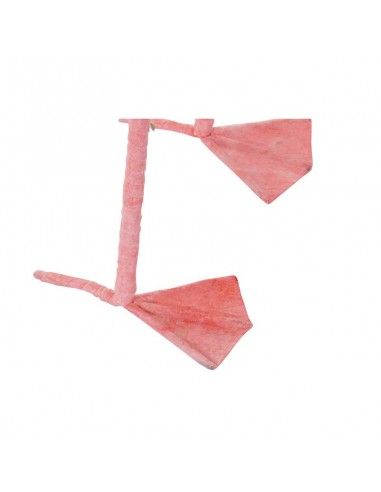 FIGURA FLAMENCO ROSA  PLUMA 115X45