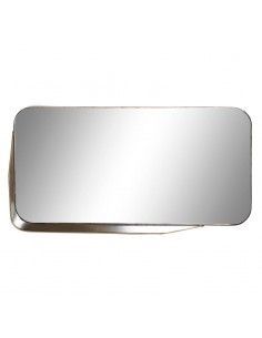 ESPEJO METAL ESTANTE 36.5X71.5