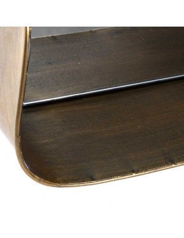 ESPEJO METAL ESTANTE 36.5X71.5