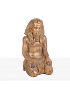 FIGURA EGIPCIA DE FARAON 43x20