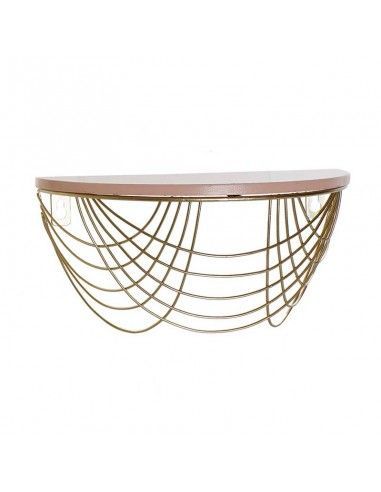 MENSULA DE METAL - MADERA
