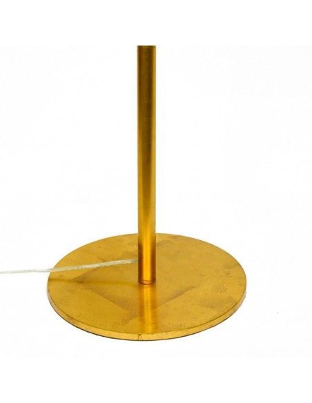 LAMPARA DE PIE EN PAN DE ORO