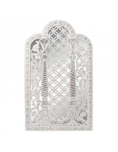 PANEL CON ESPEJO BLANCO DECAPE 153x90