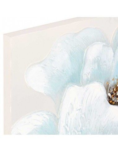 CUADRO FLOR AZUL SET DE DOS 70x50