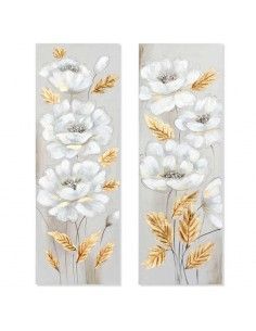 CUADRO FLOR BLANCA set de...
