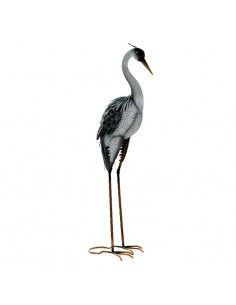 FIGURA GARZA METAL 111x36 2