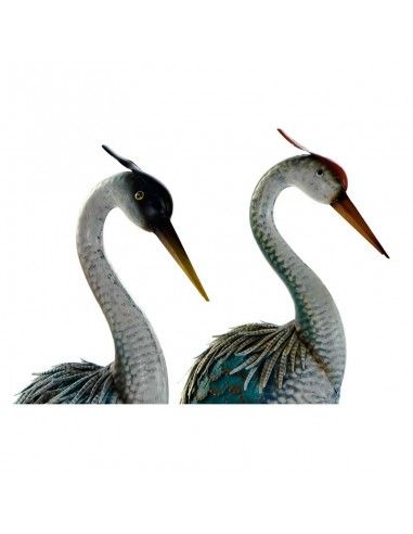 FIGURA GARZA METAL 111x36
