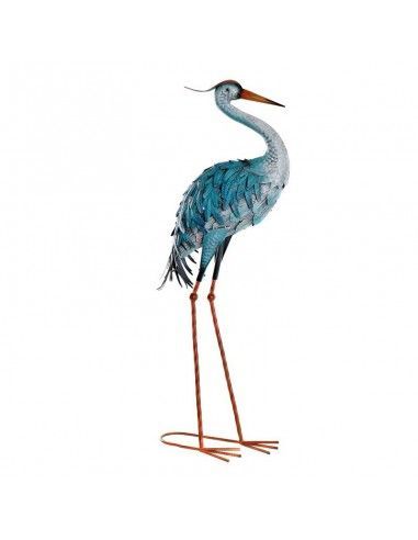 FIGURA GARZA METAL 85x33
