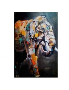 CUADRO DE ELEFANTE 120x80 2