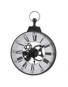 RELOJ DE PARED NEGRO 77x60