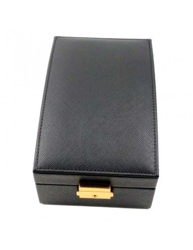 JOYERO NEGRO DE RELOJES 8x12.5